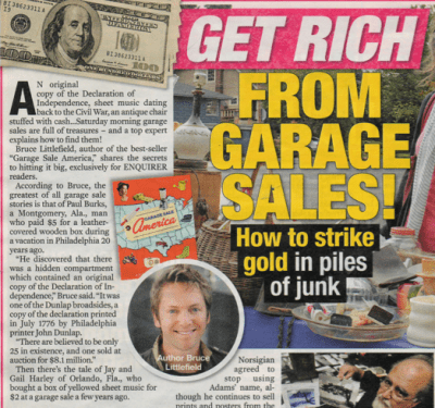 How to find valuable items at sales