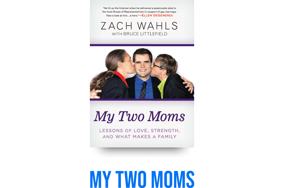 Book cover of "My Two Moms