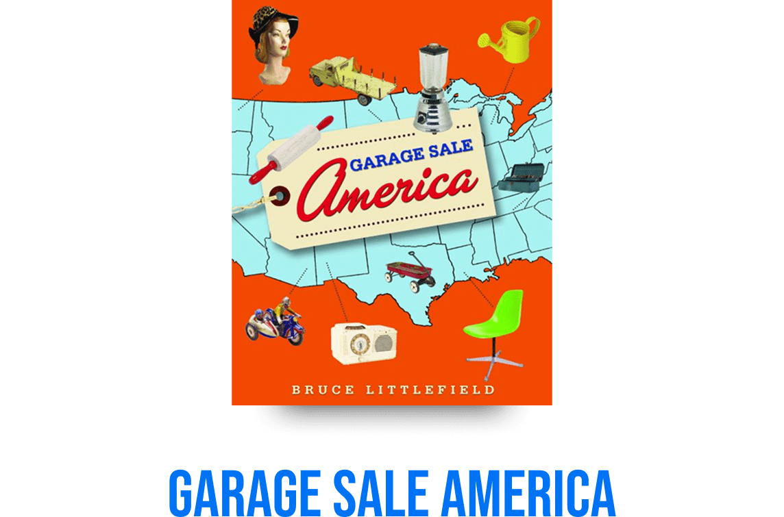 Vintage items on US map