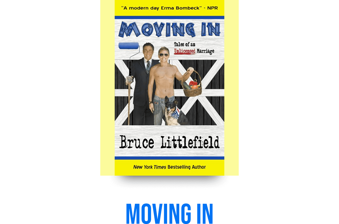 Moving In" by Bruce Littlefield cover