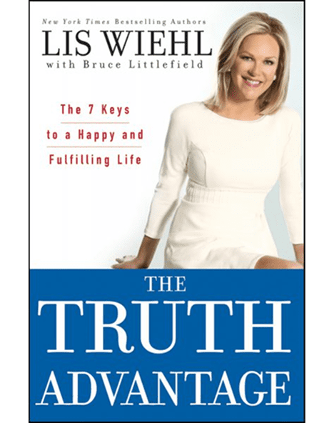 Woman smiling on book cover