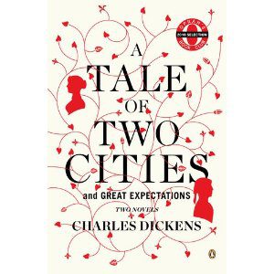 Classic Dickens novels cover design