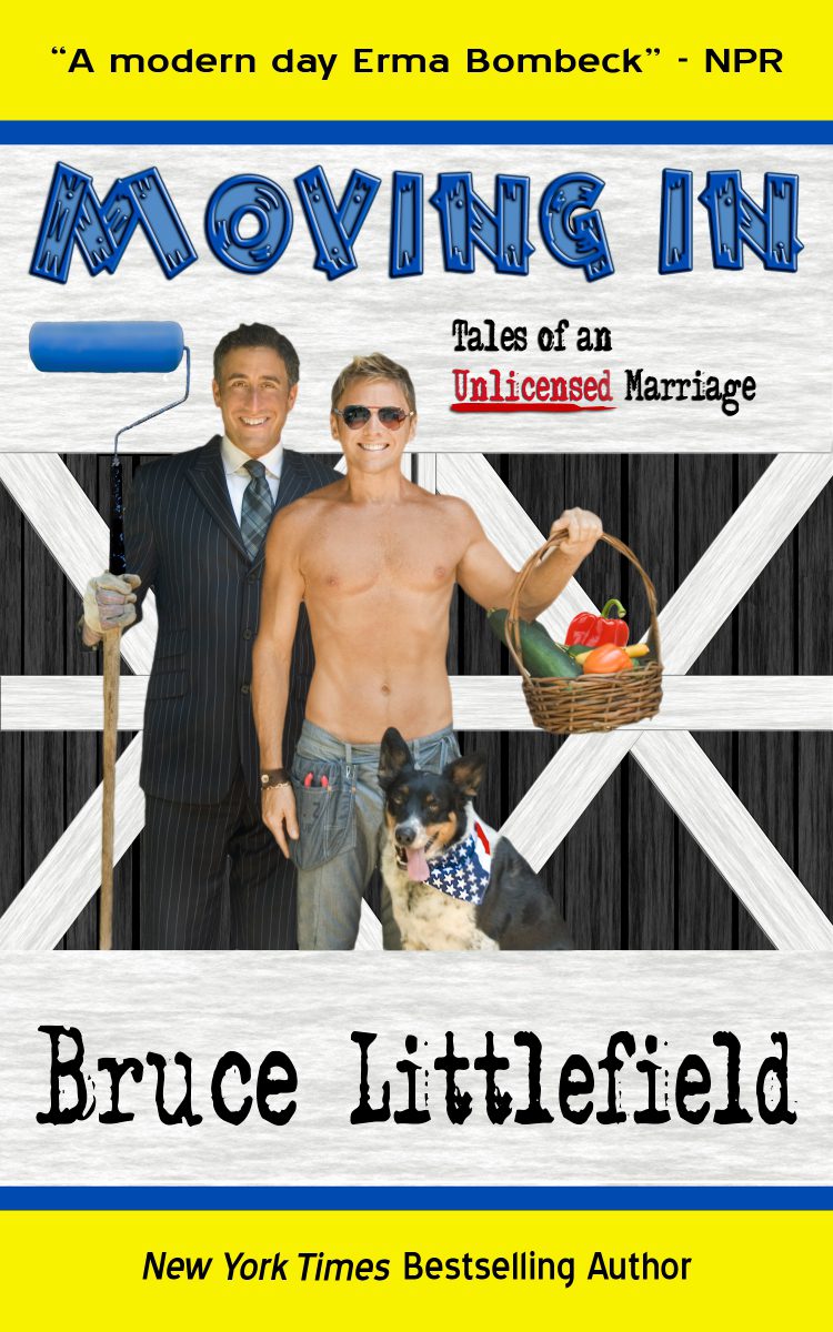 Book cover: Moving In by Bruce Littlefield.