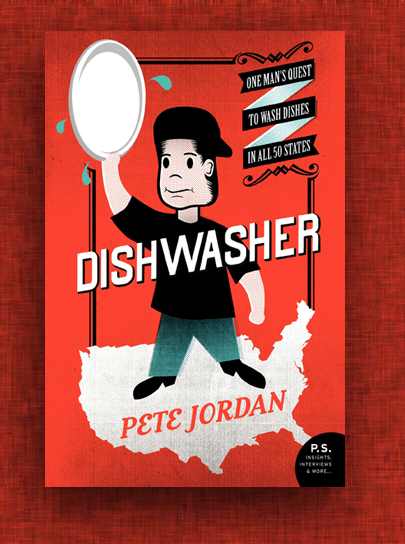 Pete Jordan book cover design