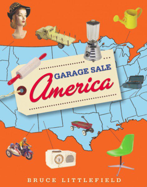 Vintage items on U.S. map