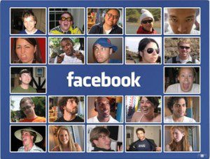 Social network user images on Facebook