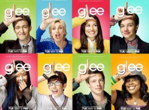 Glee cast promotional collage