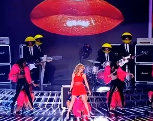 Concert performance with dancers and musicians