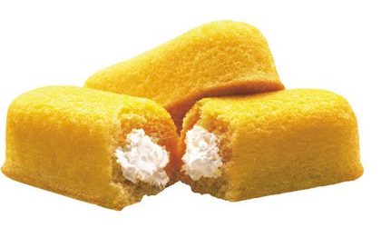 Golden sponge cakes with cream filling