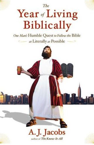 Book cover "The Year of Living Biblically