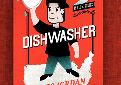 Pete Jordan book cover design