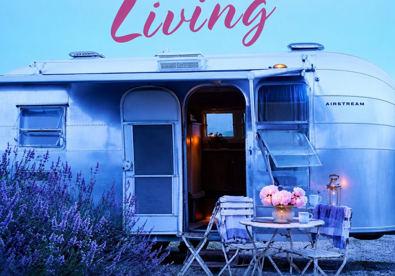 Modern mobile living in airstream trailer