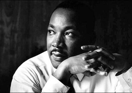 Man in deep thought, black and white
