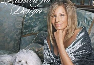 Stylish woman sitting with fluffy dog