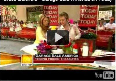 Garage sale segment on morning show