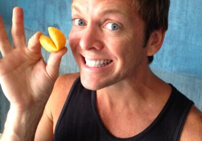 Person holding a fortune cookie