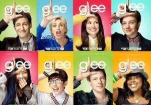Glee cast promotional collage