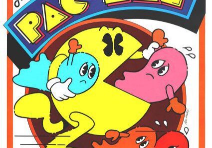 Retro Pac-Man game poster