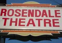 Rosendale Theatre outdoor signage