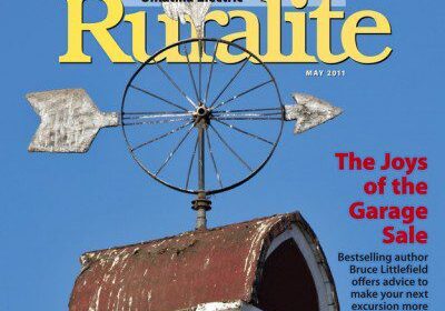 Ruralite magazine cover with weather vane