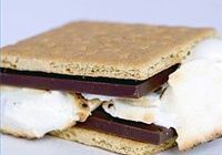 Graham cracker s'more dessert