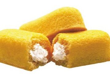 Golden sponge cakes with cream filling