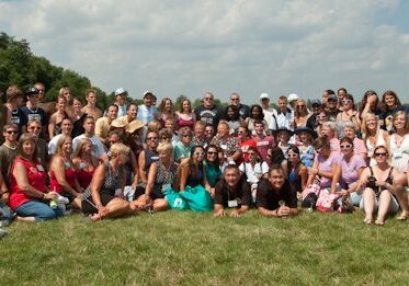 People posing for a group photo